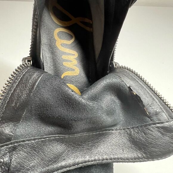 COPY - Women's Sam Edelman Packer Double Zip Ankle Boots Booties Shoes Size 7 W… - Picture 9 of 9
